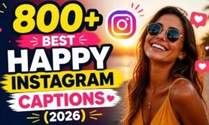 800-best-happy-instagram-captions-2026