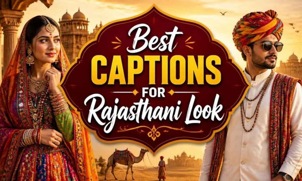 best-captions-for-rajasthani-look