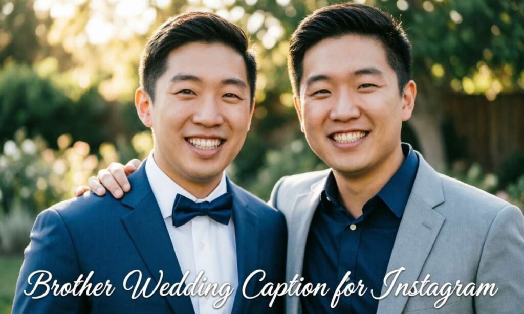 brother-wedding-caption-for-instagram