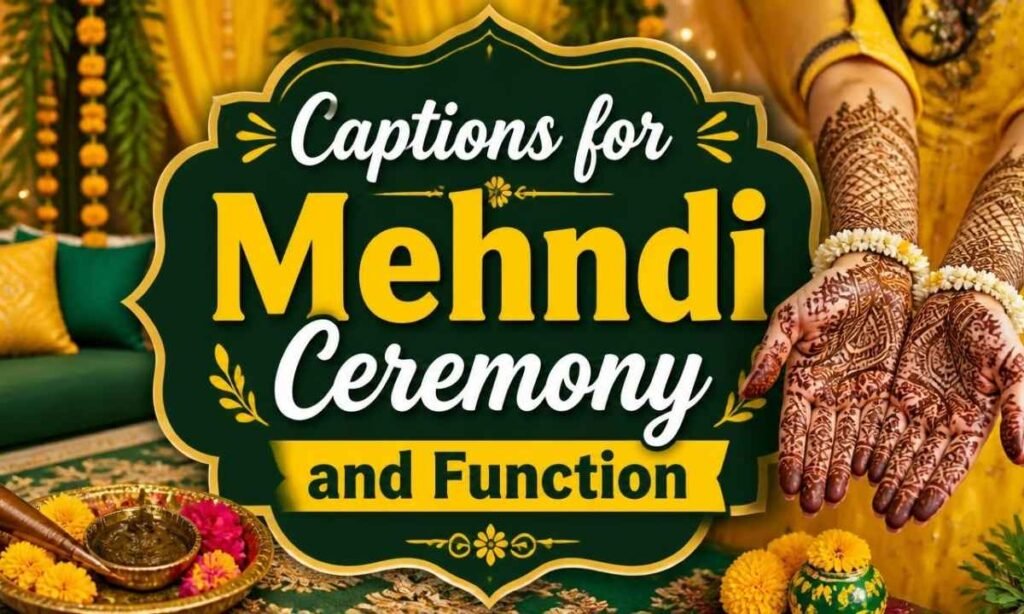 captions-for-mehndi-ceremony-and-function