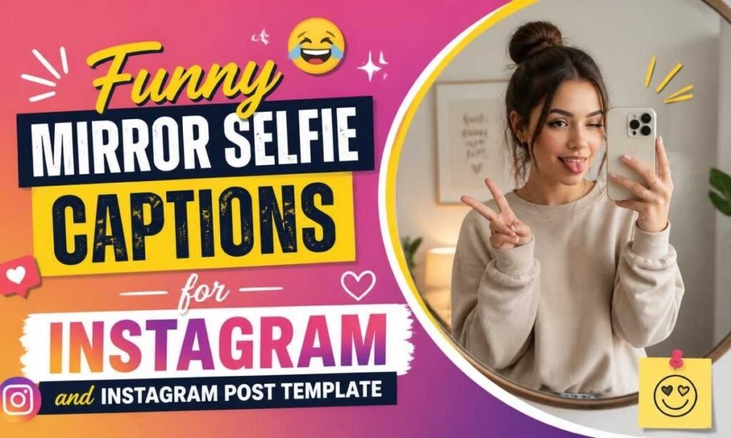 funny-mirror-selfie-captions-for-instagram-and-instagram-post-template