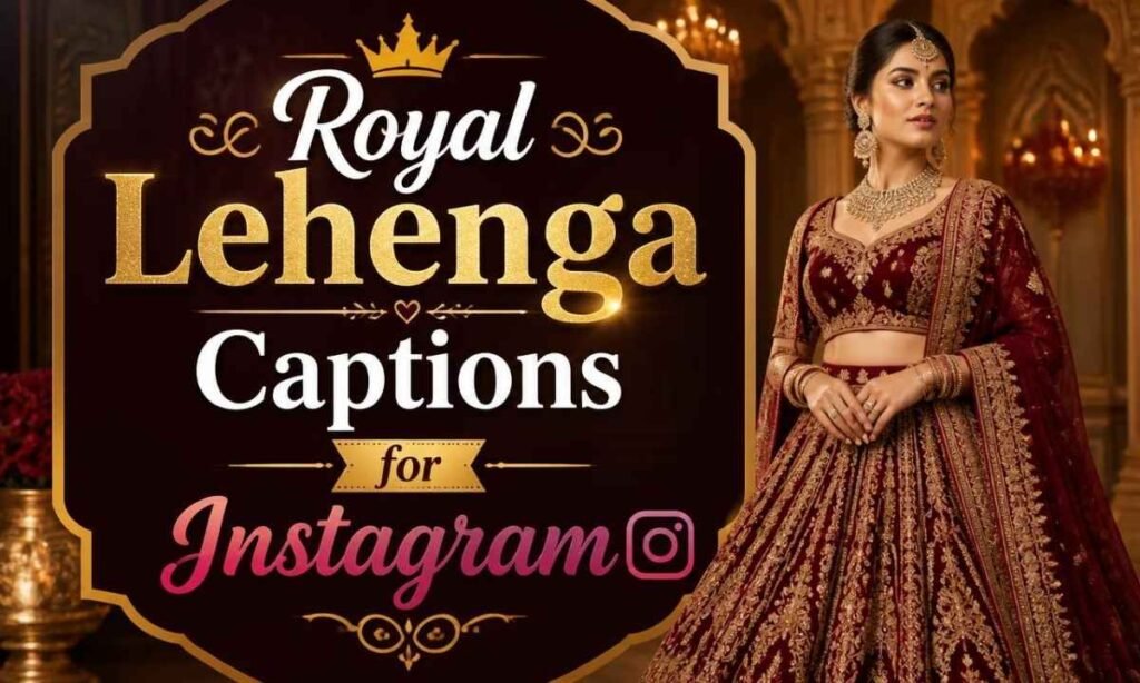 royal-lehenga-captions-for-instagram