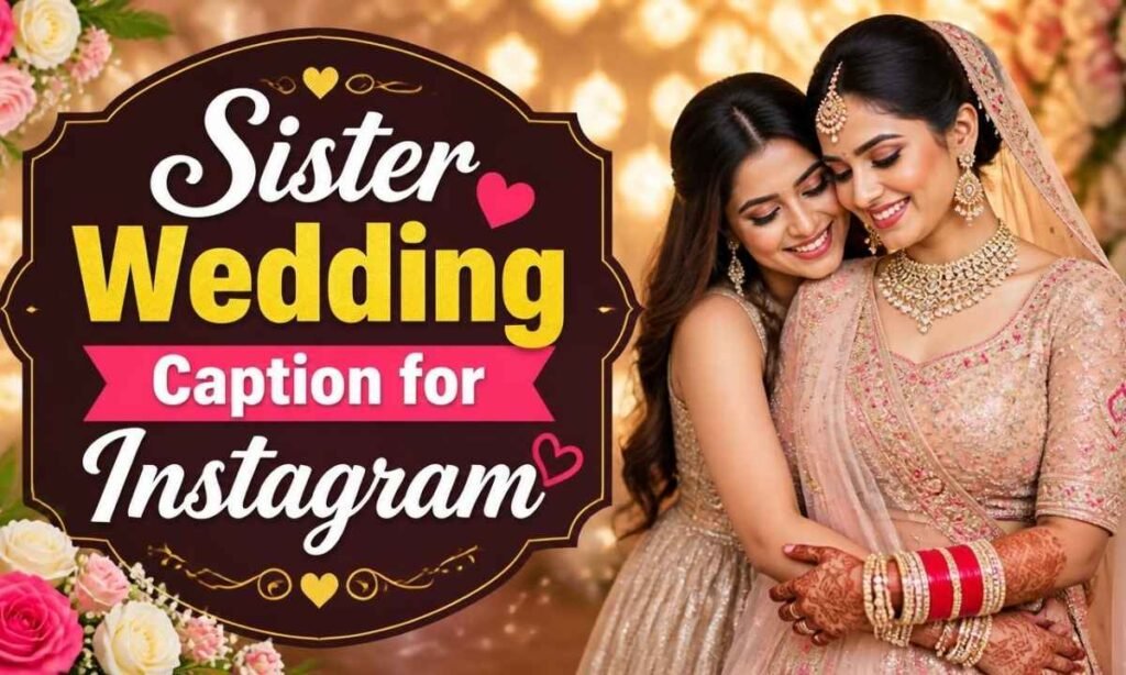 sister-wedding-caption-for-instagram