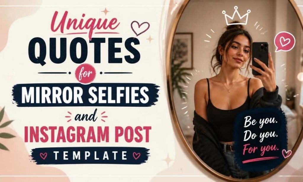 unique-quotes-for-mirror-selfies-and-instagram-post-template