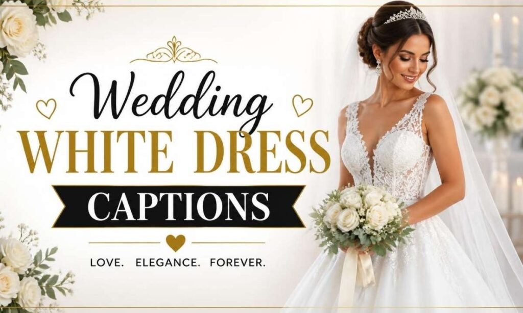 wedding-white-dress-captions
