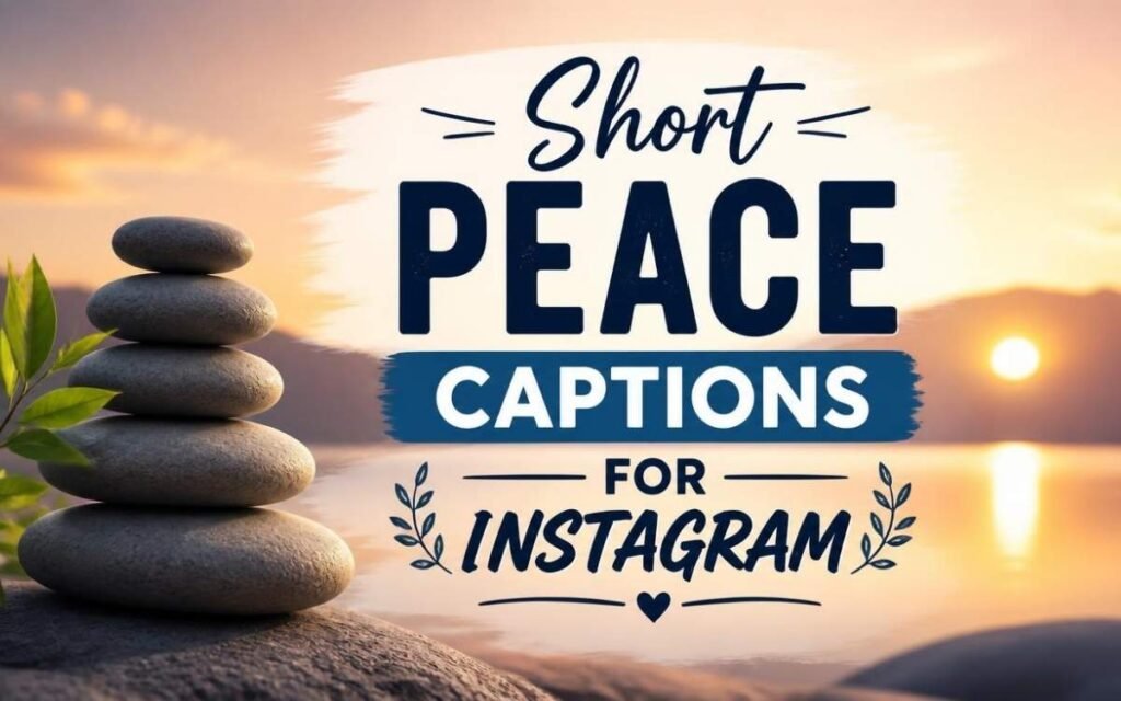 short-peace-captions-for-instagram
